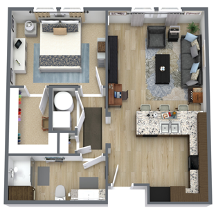 One Bedroom / One Bath